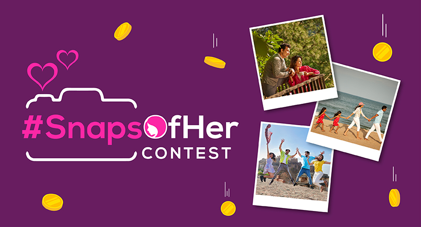 Introducing the #SnapsOfHer Contest, where all you have to do is share a picture of a fun moment that you spent while travelling with a female travel companion - friend, partner, daughter, mother, or sister - and caption it in a creative manner using the lyrics of a song, a famous dialogue, or even a movie name. Just make sure it doesn't exceed 15 words. If your entry is the most interesting one, you could win 1000 Trip Coins! So, what are you waiting for? Participate now!